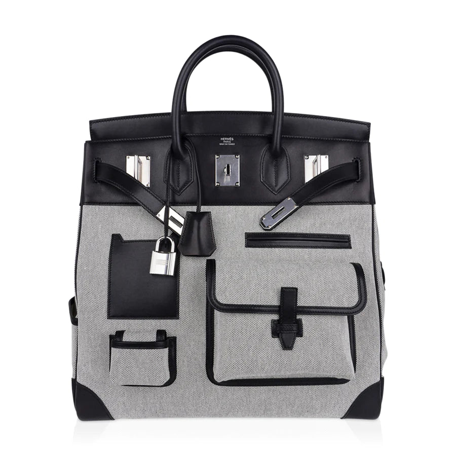 Birkin 40 HAC Cargo Black Bag