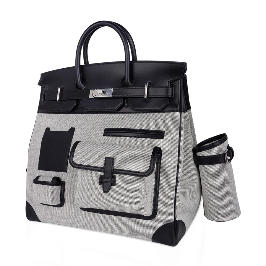 Birkin 40 HAC Cargo Black Bag