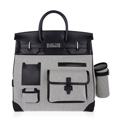 Birkin 40 HAC Cargo Black Bag