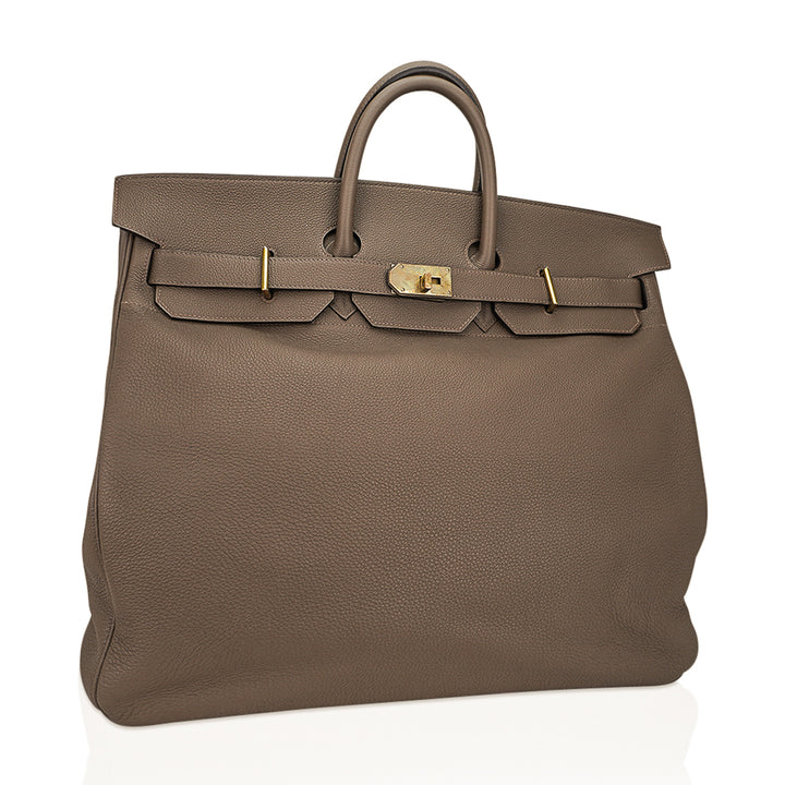 Birkin 50 HAC Etoupe Togo Leather Bag