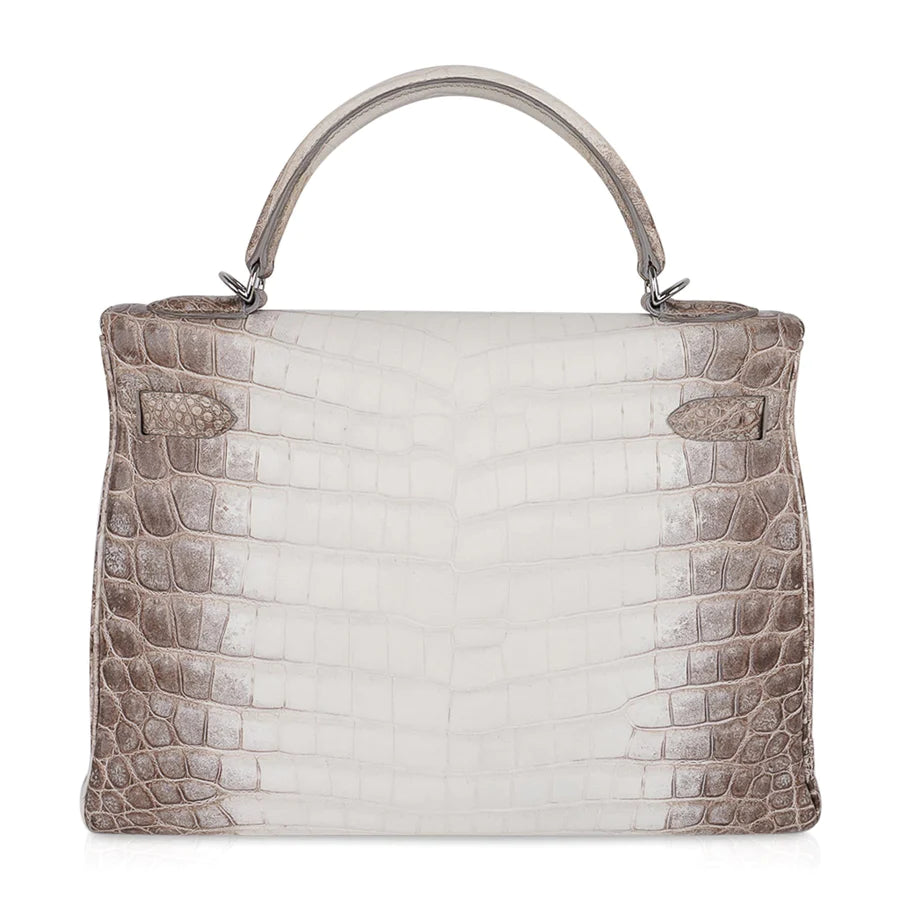 Kelly 32 Himalaya Crocodile Bag