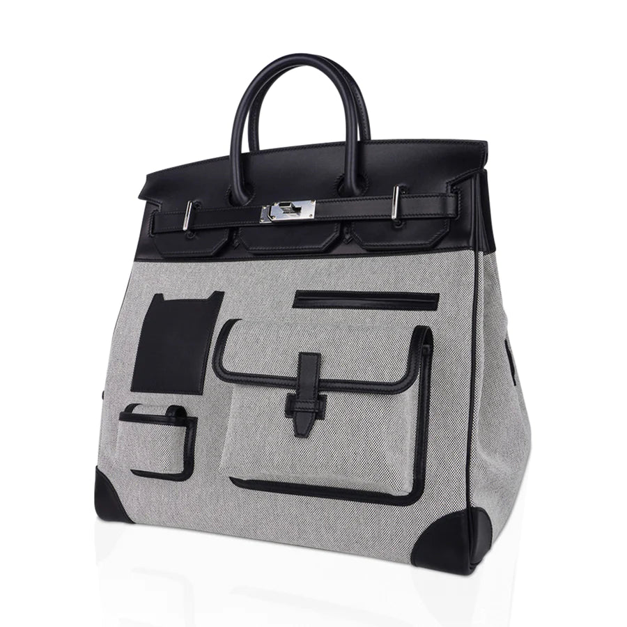 Birkin 40 HAC Cargo Black Bag